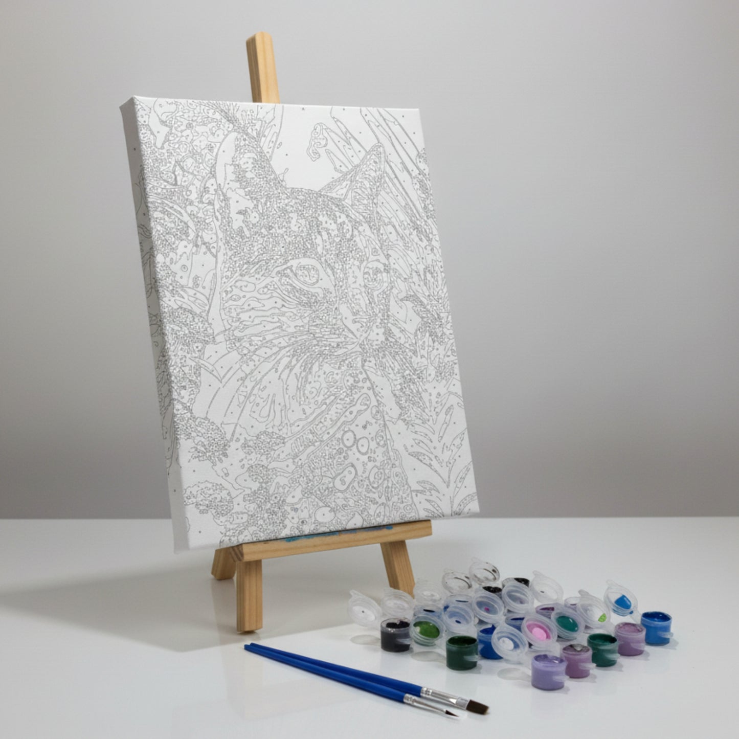 LYNX | Peinture par Numéros 40x50cm