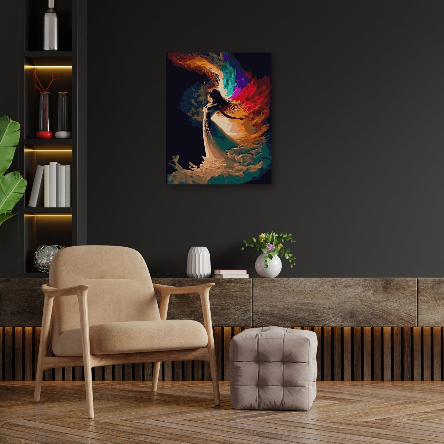 Symphony of Colors | Painting by numbers 40x50 cm 